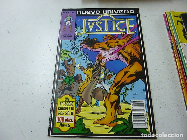 C&oacute;mics: JUSTICE - NUMERO 5 - COMIC FORUM -N - Foto 1