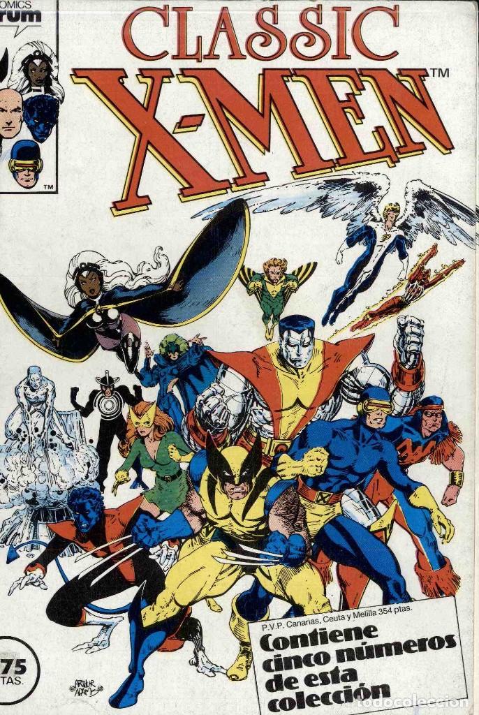 C&oacute;mics: classic x - men, contiene los n&ordm;s 1 al 5 - Foto 1