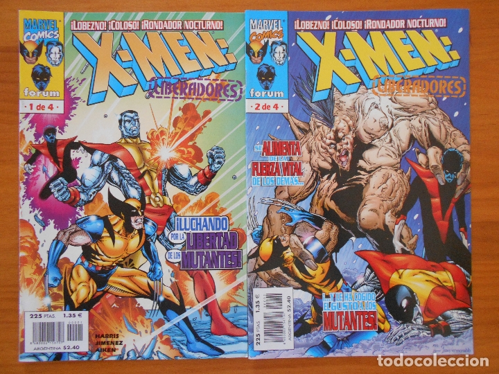 C&oacute;mics: X-MEN LIBERADORES - N&ordm; 1 Y 2 - MARVEL - FORUM (FF) - Foto 1