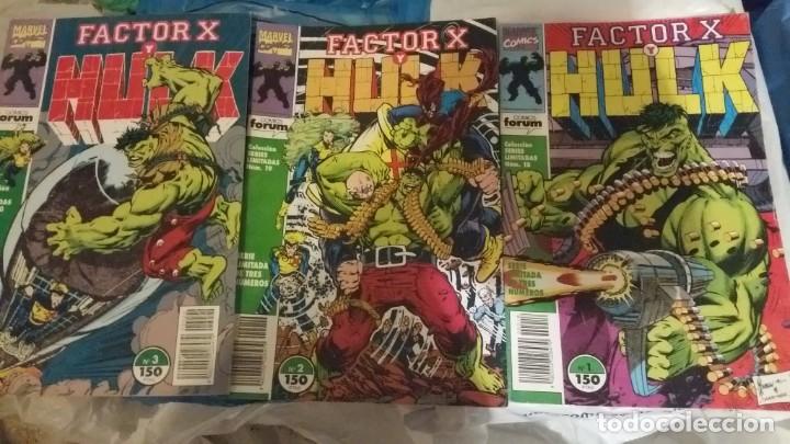 C&oacute;mics: HULK VS FACTOR-X (OBRA COMPLETA 3 N&Uacute;MEROS) - FORUM - Foto 1