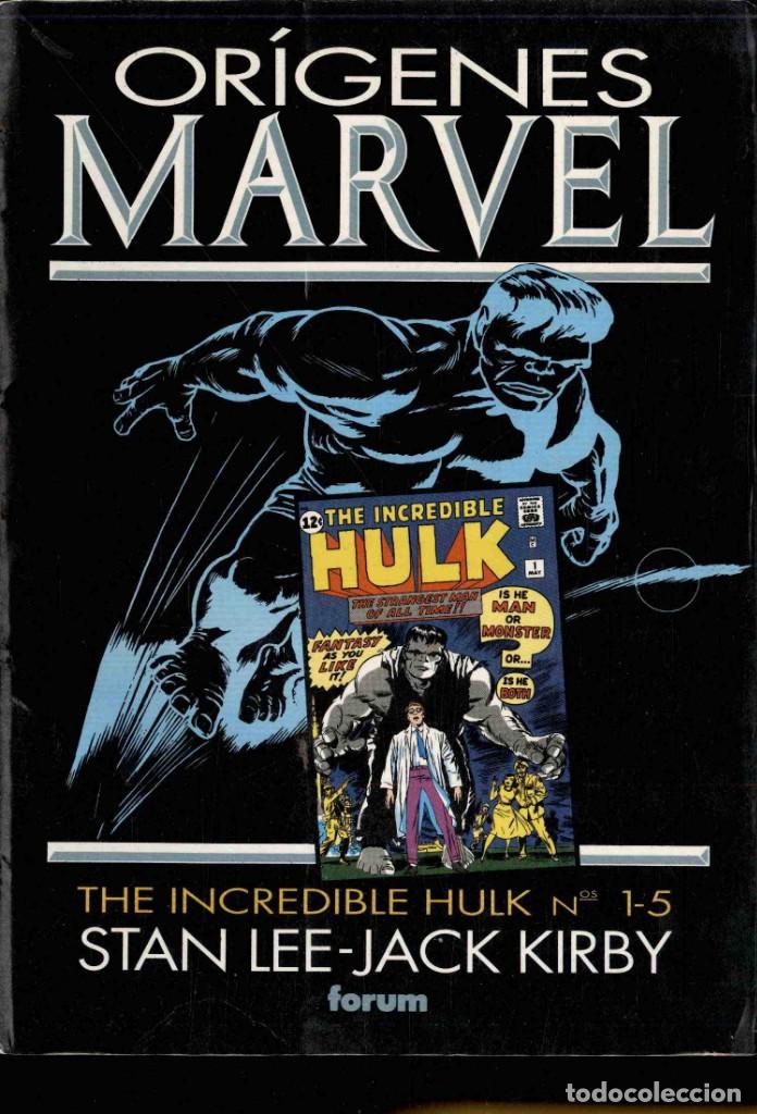 C&oacute;mics: or&iacute;genes marvel, the incredible hulk n&ordm;s 1 - 5, forum - Foto 1