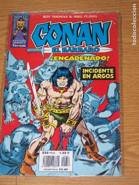 C&oacute;mics: CONAN EL BARBARO 58 EDICION HISTORICA - Foto 1