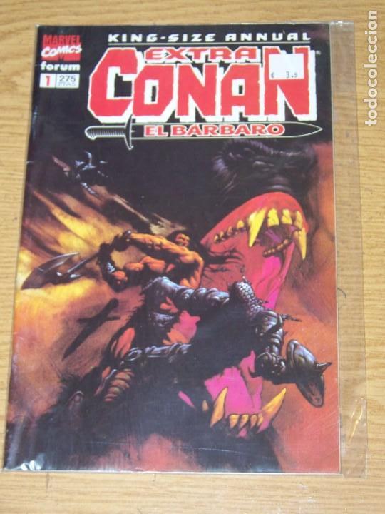 C&oacute;mics: EXTRA CONAN EL BARBARO 1 KING SIZE ANNUAL - Foto 1