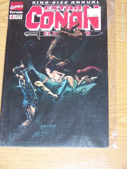 C&oacute;mics: EXTRA CONAN EL BARBARO 4 KING SIZE ANNUAL - Foto 1