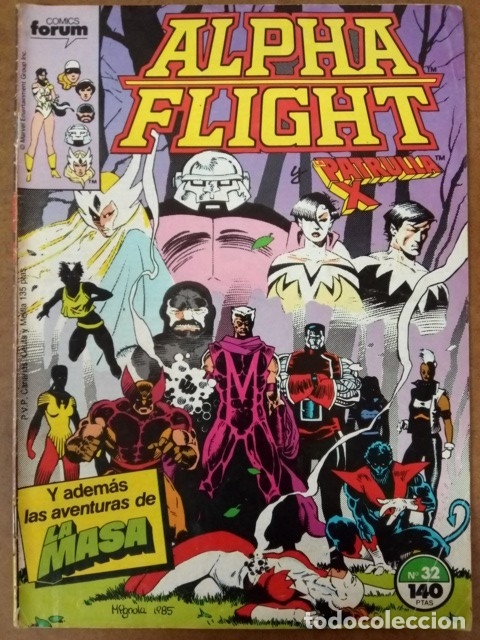 C&oacute;mics: ALPHA FLIGHT VOL. 1 N&ordm; 32 - FORUM - Foto 1
