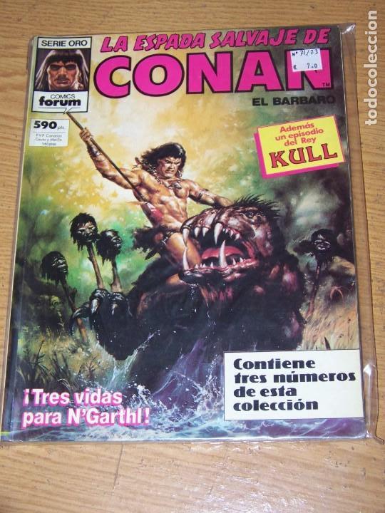 C&oacute;mics: FORUM RETAPADO LA ESPADA SALVAJE DE CONAN 71 72 73 - Foto 1