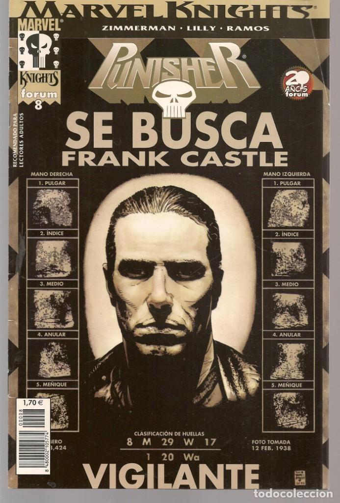 C&oacute;mics: PUNISHER MARVEL KNIGHTS. VOL.II. n&ordm; 8. FORUM. (ST/A3) - Foto 1