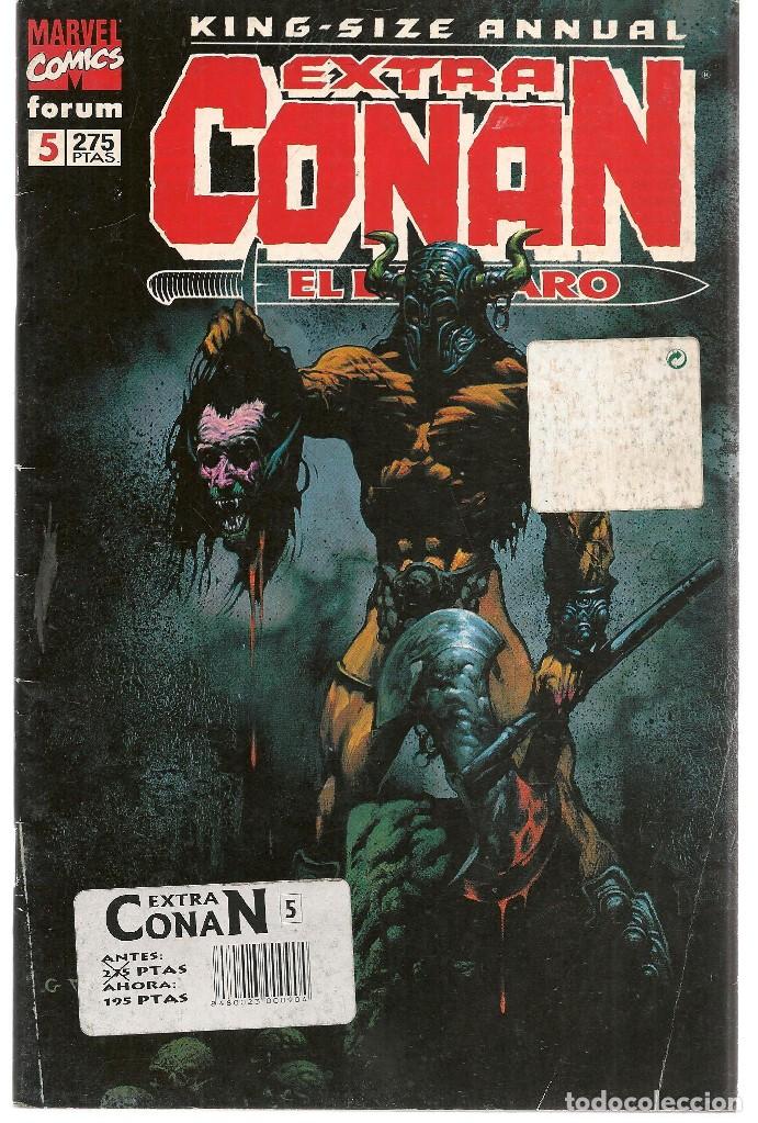 C&oacute;mics: EXTRA. CONAN EL B&Aacute;RBARO. N&ordm; 5. FORUM. (ST/A3) - Foto 1