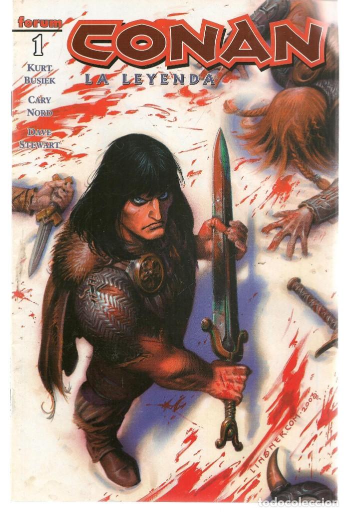 C&oacute;mics: CONAN, LA LEYENDA. N&ordm; 1. FORUM. (ST/A3) - Foto 1