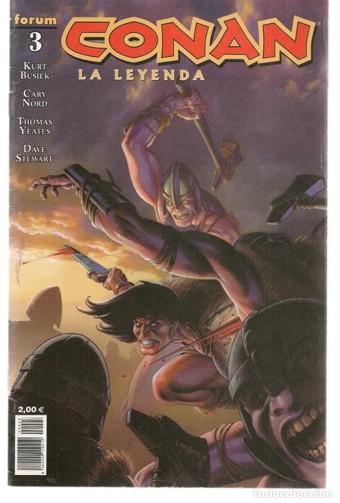 C&oacute;mics: CONAN, LA LEYENDA. N&ordm; 3.  FORUM. (ST/A3) - Foto 1