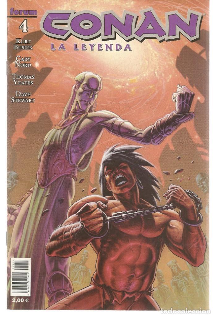 C&oacute;mics: CONAN, LA LEYENDA. N&ordm; 4. FORUM. (ST/A3) - Foto 1