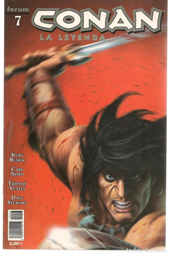 C&oacute;mics: CONAN, LA LEYENDA. N&ordm; 7. FORUM. (ST/A3) - Foto 1