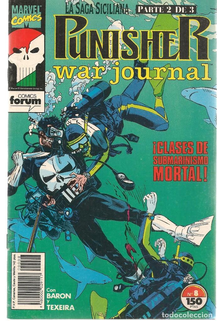 C&oacute;mics: PUNISHER WAR JOURNAL. N&ordm; 8. FORUM. (ST/A2) - Foto 1