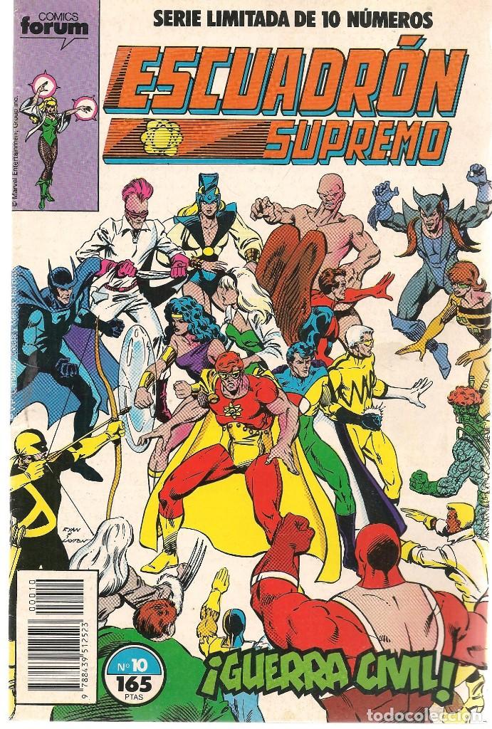 C&oacute;mics: ESCUADR&Oacute;N SUPREMO. N&ordm; 10. (DE 10). FORUM. (ST/A2) - Foto 1