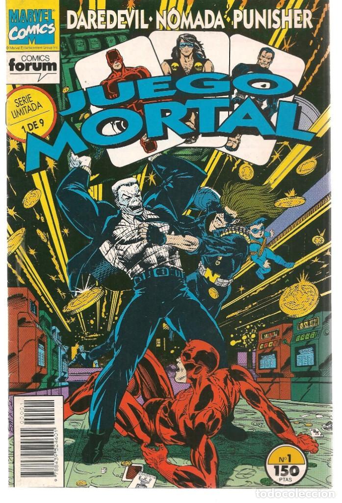 C&oacute;mics: JUEGO MORTAL. N&ordm; 1 (DE 9). FORUM. (ST/A2) - Foto 1