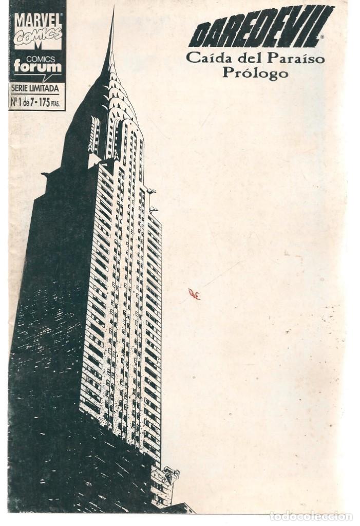 C&oacute;mics: DAREDEVIL. N&ordm; 1 (DE 7). FORUM. (ST/A2) - Foto 1
