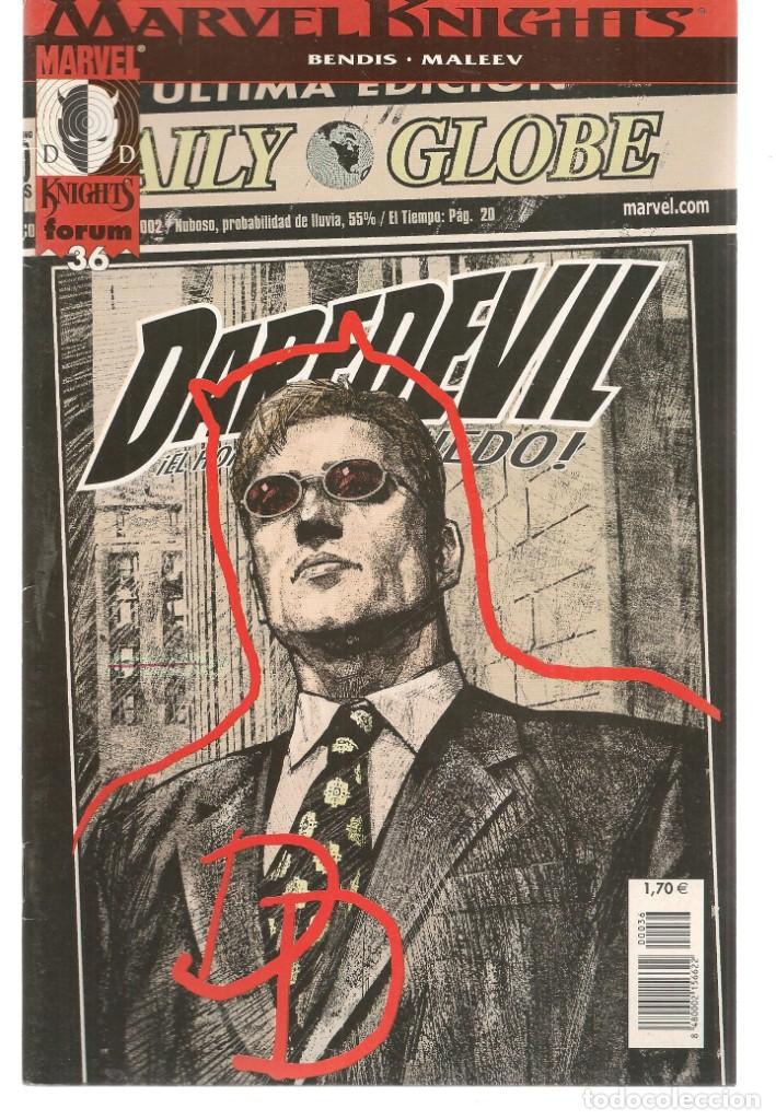 C&oacute;mics: MARVEL KNIGHTS DAREDEVIL. N&ordm; 36. FORUM. (ST/A2) - Foto 1