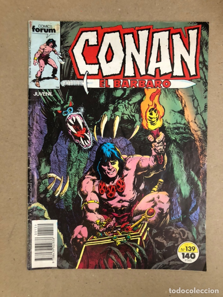 C&oacute;mics: CONAN EL B&Aacute;RBARO N&deg; 139 (1988). COMICS FORUM. - Foto 1