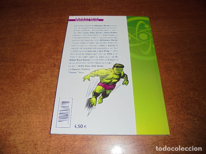 C&oacute;mics: HULK BIBLIOTECA MARVEL EXCELSIOR N&ordm; 1 MARVEL COMICS FORUM - Foto 3