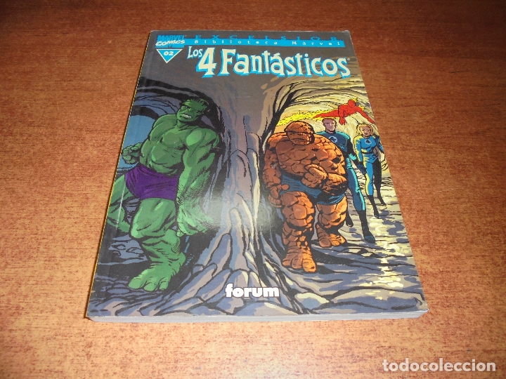 C&oacute;mics: LOS 4 FANT&Aacute;STICOS. BIBLIOTECA MARVEL EXCELSIOR N&ordm; 02 MARVEL COMICS FORUM - Foto 1