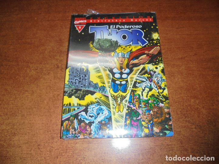 C&oacute;mics: EL PODEROSO THOR. BIBLIOTECA MARVEL EXCELSIOR N&ordm; 1 MARVEL COMICS FORUM. CONSERVA PRECINTO - Foto 3