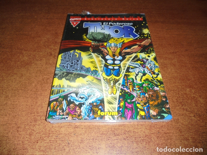 C&oacute;mics: EL PODEROSO THOR. BIBLIOTECA MARVEL EXCELSIOR N&ordm; 1 MARVEL COMICS FORUM. CONSERVA PRECINTO - Foto 1