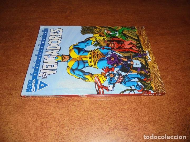 C&oacute;mics: LOS VENGADORES. BIBLIOTECA MARVEL EXCELSIOR N&ordm; 5 MARVEL COMICS FORUM. - Foto 2
