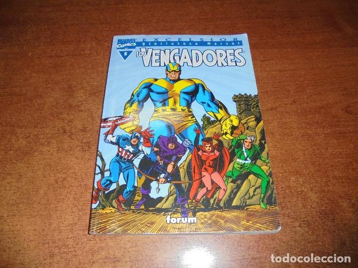 C&oacute;mics: LOS VENGADORES. BIBLIOTECA MARVEL EXCELSIOR N&ordm; 5 MARVEL COMICS FORUM. - Foto 1