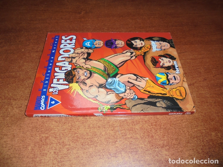 C&oacute;mics: LOS VENGADORES. BIBLIOTECA MARVEL EXCELSIOR N&ordm; 6 MARVEL COMICS FORUM. - Foto 2