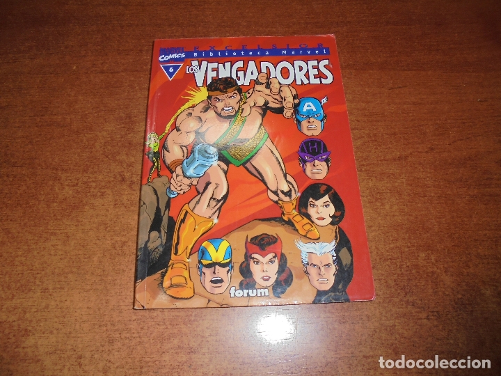 C&oacute;mics: LOS VENGADORES. BIBLIOTECA MARVEL EXCELSIOR N&ordm; 6 MARVEL COMICS FORUM. - Foto 1