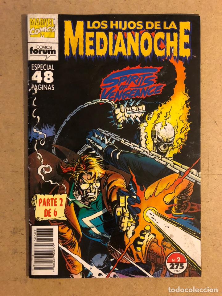 C&oacute;mics: LOS HIJOS DE LA MEDIANOCHE N&deg; 2 (COMICS FORUM, 1993). SPIRITS OF VENGANCE. ESPECIAL 48 P&Aacute;GINAS
