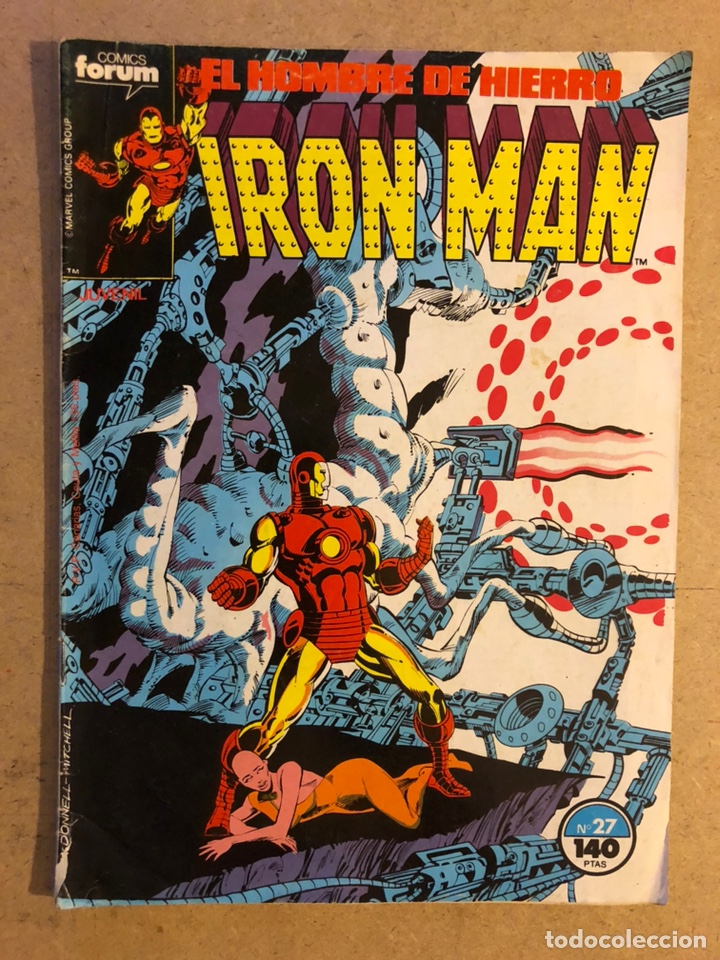 C&oacute;mics: IRON MAN N&deg; 27 (COMICS FORUM, 1987). EL HOMBRE DE HIERRO. - Foto 1