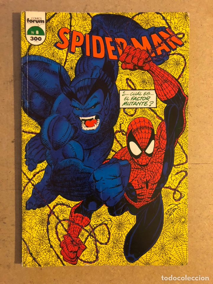 C&oacute;mics: SPIDERMAN N&deg; 8 (COMICS FORUM, 1991).&iquest;CUAL ES EL FACTOR MUTANTE? - Foto 1