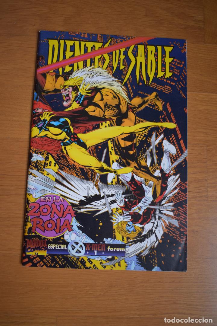 C&oacute;mics: Dientes de Sables: En la Zona Roja. Especial X-Men - Foto 1