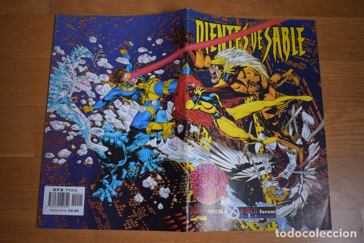 C&oacute;mics: Dientes de Sables: En la Zona Roja. Especial X-Men - Foto 2