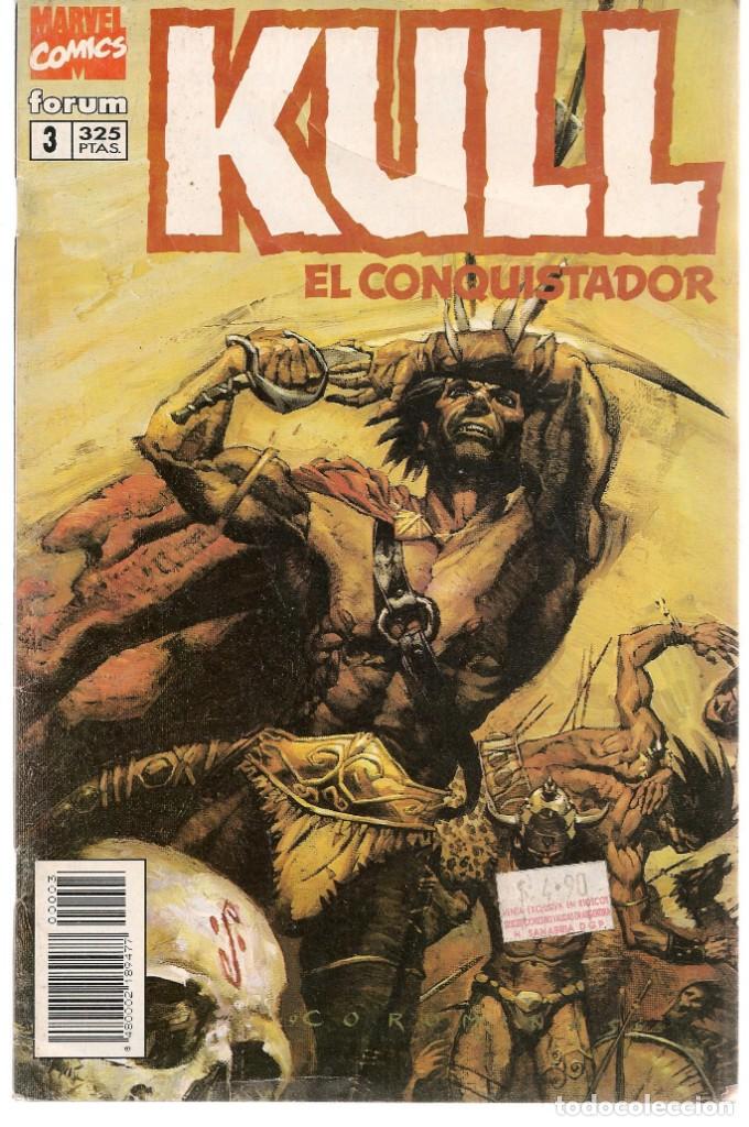 C&oacute;mics: KULL, EL CONQUISTADOR. N&ordm; 3.  FORUM. (Z/C11) - Foto 1
