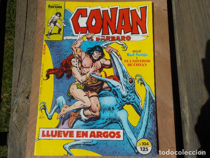 C&oacute;mics: CONAN EL BARBARO N&ordm; 104, editorial Forum - Foto 1