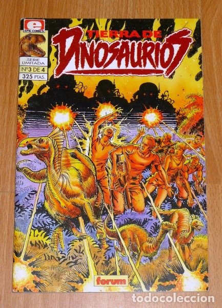 C&oacute;mics: TIERRA DE DINOSAURIOS. N&ordm; 3 de 4 (Epic Comics) - Foto 1