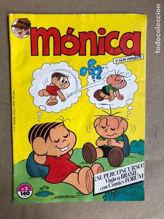 C&oacute;mics: MONICA Y SUS AMIGOS N&deg; 2 (FORUM 1987). - Foto 1