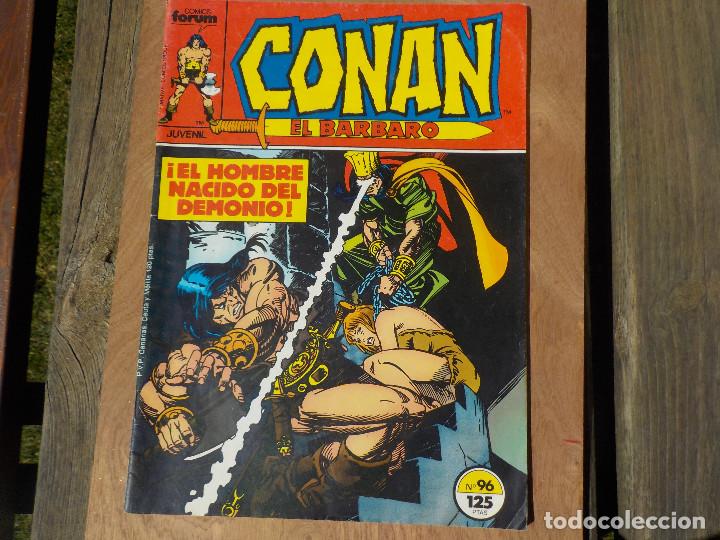 C&oacute;mics: CONAN EL BARBARO N&ordm; 96, editorial Forum - Foto 1