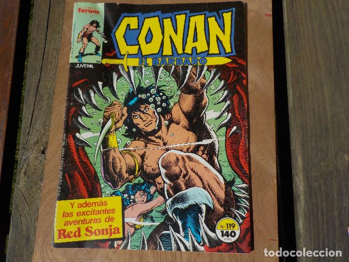 C&oacute;mics: CONAN EL BARBARO N&ordm; 119, editorial Forum - Foto 1