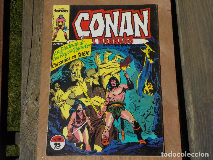 C&oacute;mics: CONAN EL BARBARO N&ordm; 19, editorial Forum - Foto 1