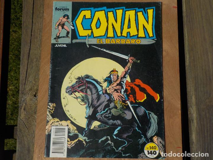 C&oacute;mics: CONAN EL BARBARO N&ordm; 140, editorial Forum - Foto 1