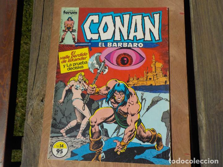 C&oacute;mics: CONAN EL BARBARO N&ordm; 14, editorial Forum - Foto 1