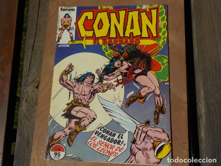 C&oacute;mics: CONAN EL BARBARO N&ordm;6, editorial Forum - Foto 1