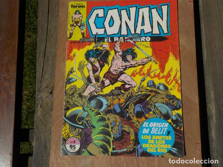 C&oacute;mics: CONAN EL BARBARO n&ordm; 5, editorial Forum - Foto 1
