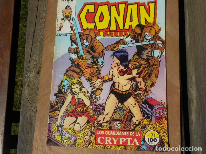 C&oacute;mics: CONAN EL BARBARO n&ordm; 71, editorial Forum - Foto 1