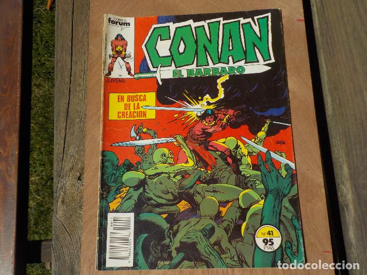 C&oacute;mics: CONAN EL BARBARO n&ordm; 41, editorial Forum - Foto 1