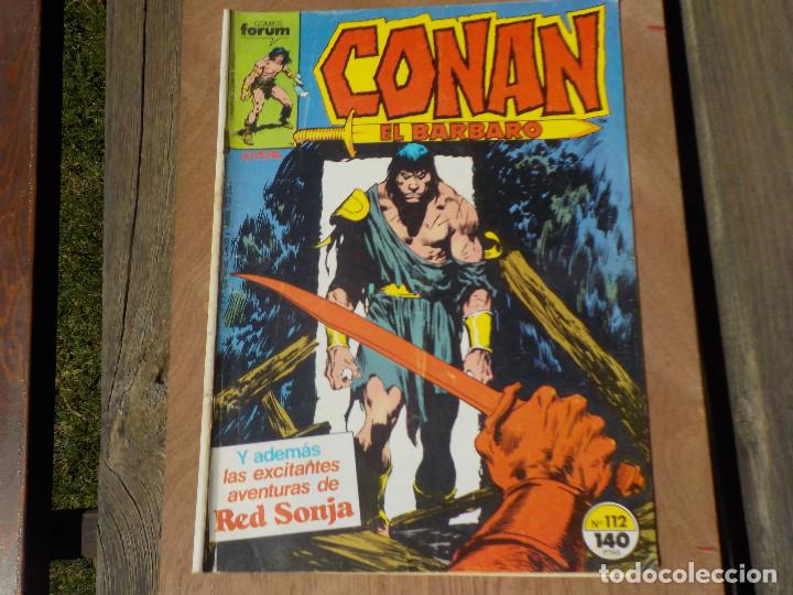 C&oacute;mics: CONAN EL BARBARO n&ordm; 112, editorial Forum - Foto 1