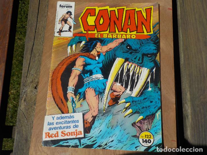 C&oacute;mics: CONAN EL BARBARO, n&ordm; 123, editorial Forum - Foto 1